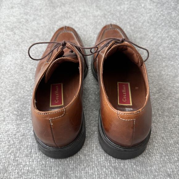 Cole Haan Shoes Mens Size 9.5 Brown Oxford Dress Air Apron Toe Leather main image 11
